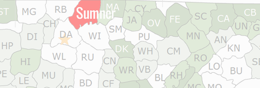 Sumner County Map